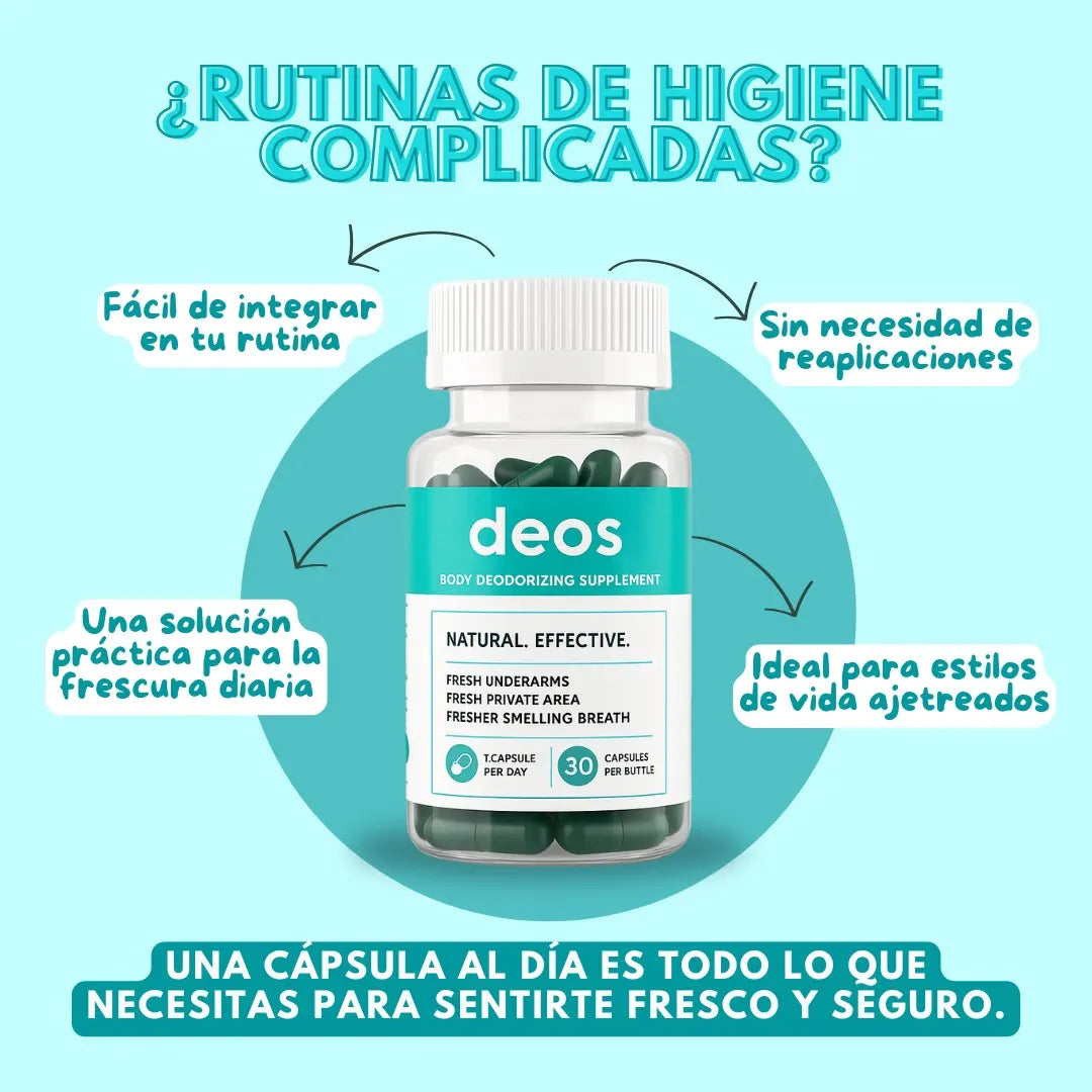 DEOS: DESODORANTE INTERNO
