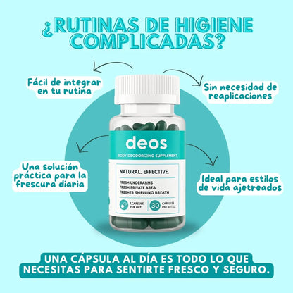 DEOS: DESODORANTE INTERNO